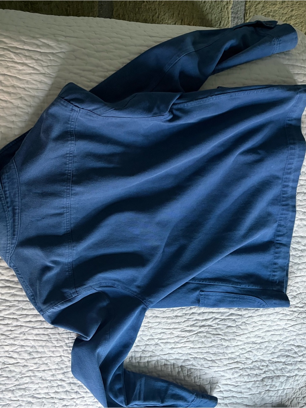 Alex Mill Navy Blue Work Denim Jacket - Picture 2 of 3